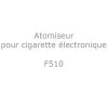 Atomiseur pour E-cigarette F510 (Lot de 100 pièces)