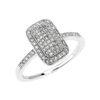 Bague en argent pour femme Ref 8100046 (Lot 100 pcs)