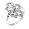 Bague en argent pour femme Ref 8100393 (Lot 100 pcs)
