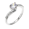 Bague en argent pour femme Ref 8100444 (Lot 50 pcs)