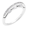 Bague en argent pour femme Ref 8100610 (Lot 50 pcs)