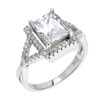 Bague en argent pour femme Ref 8100725 (Lot 50 pcs)