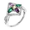 Bague en argent pour femme Ref 8100735 (Lot 50 pcs)