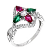 Bague en argent pour femme Ref 8100736 (Lot 50 pcs)