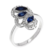 Bague en argent pour femme Ref 8100748 (Lot 50 pcs)