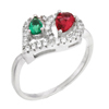Bague en argent pour femme Ref 8100842 (Lot 50 pcs)