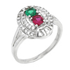 Bague en argent pour femme Ref 8100845 (Lot 50 pcs)