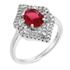 Bague en argent pour femme Ref 8100855 (Lot 50 pcs)