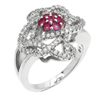 Bague en argent pour femme Ref 8100911 (Lot 50 pcs)
