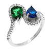 Bague en argent pour femme Ref 8100968 (Lot 50 pcs)