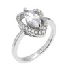 Bague en argent pour femme Ref 8101320 (Lot 50 pcs)