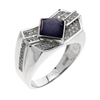Bague en argent pour homme Ref 8100193 (Lot 50 pcs)