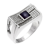 Bague en argent pour homme Ref 8100211 (Lot 50 pcs)