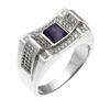 Bague en argent pour homme Ref 8100213 (Lot 50 pcs)