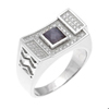 Bague en argent pour homme Ref 8100215 (Lot 50 pcs)