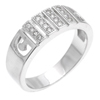 Bague en argent pour homme Ref 8101042 (Lot 50 pcs)