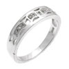 Bague en argent pour homme Ref 8101078 (Lot 50 pcs)