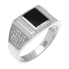 Bague en argent pour homme Ref 8100206 (Lot 50 pcs)