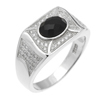 Bague en argent pour homme Ref 8100226 (Lot 50 pcs)