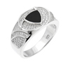 Bague en argent pour homme Ref 8100230 (Lot 50 pcs)