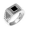 Bague en argent pour homme Ref 8100260 (Lot 50 pcs)