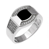 Bague en argent pour homme Ref 8100262 (Lot 50 pcs)