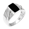 Bague en argent pour homme Ref 8100277 (Lot 50 pcs)