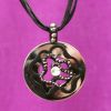 Pendentif fantaisie aspect viel argent BP281 (Lot 12 pcs)