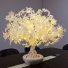 Bonsai érable lumineux avec pot en céramique 100 x 80 cm - 175 leds