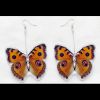 Boucles d'oreille papillon réel - Ref BIJRNBE1 (Lot 600 pcs)