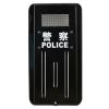 Bouclier anti-émeute police et CRS en métal - Ref POLBCLBL01 (Lot 12 pcs)
