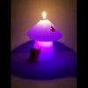 Bougie en cire avec led - champignon (lot de 480 pièces)