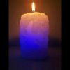 Bougie en cire avec led - Colonne étoile de mer (lot de 480 pièc