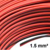 Câble plat 2 conducteurs 1.5 mm² (lot 100 mètres)
