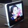 Cadre à leds rétroéclairé avec horloge (lot de 4 pièces)
