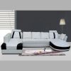 Canapé 3 places + 2 retours en PVC/cuir - Modèle T303