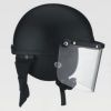 Casque anti-émeutes pour police et CRS style africain - Ref POLCASA01 (Lot 10 pcs)