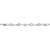 Chaine en argent  Ref 8600034 (Lot 50 pcs)