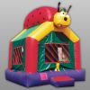 Château gonflable - Coccinelle - 4 x 4 x 4.8 m