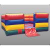 Château gonflable spécial intérieur - Fun house - 4 x 4 x 1.8 m