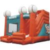 Chateau avec toboggan gonflable 5 x 5 x 4.5 m - Modèle STRGNFT011