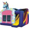Chateau avec toboggan gonflable 5 x 5 x 4.5 m - Modèle STRGNFT012