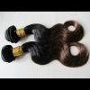 Cheveux humains naturels 14' bruns et noirs - Pack de 1 Kg