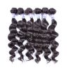 Cheveux brésiliens naturels ondulés - Ref CHVNAT9490 (Lot de 10 sachets)