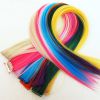 Cheveux synthétiques colorés de 50 cm pour extension cheveux