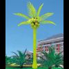 Cocotier lumineux à leds de 6.50 mètres - 12 branches - 6 fruits
