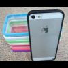 Coque silicone pour Iphone 5 - Ref COQIPH5A (Lot 100 pcs)