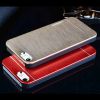 Coque en métal brossé pour Iphone 4, 4s, 5 et 5s (Lot 100 pcs)