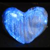 Coussin lumineux en forme de coeur - couleurs multiples - télécommande (Lot 20 pcs)