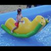 Bascule aquatique gonflable de 2 mètres